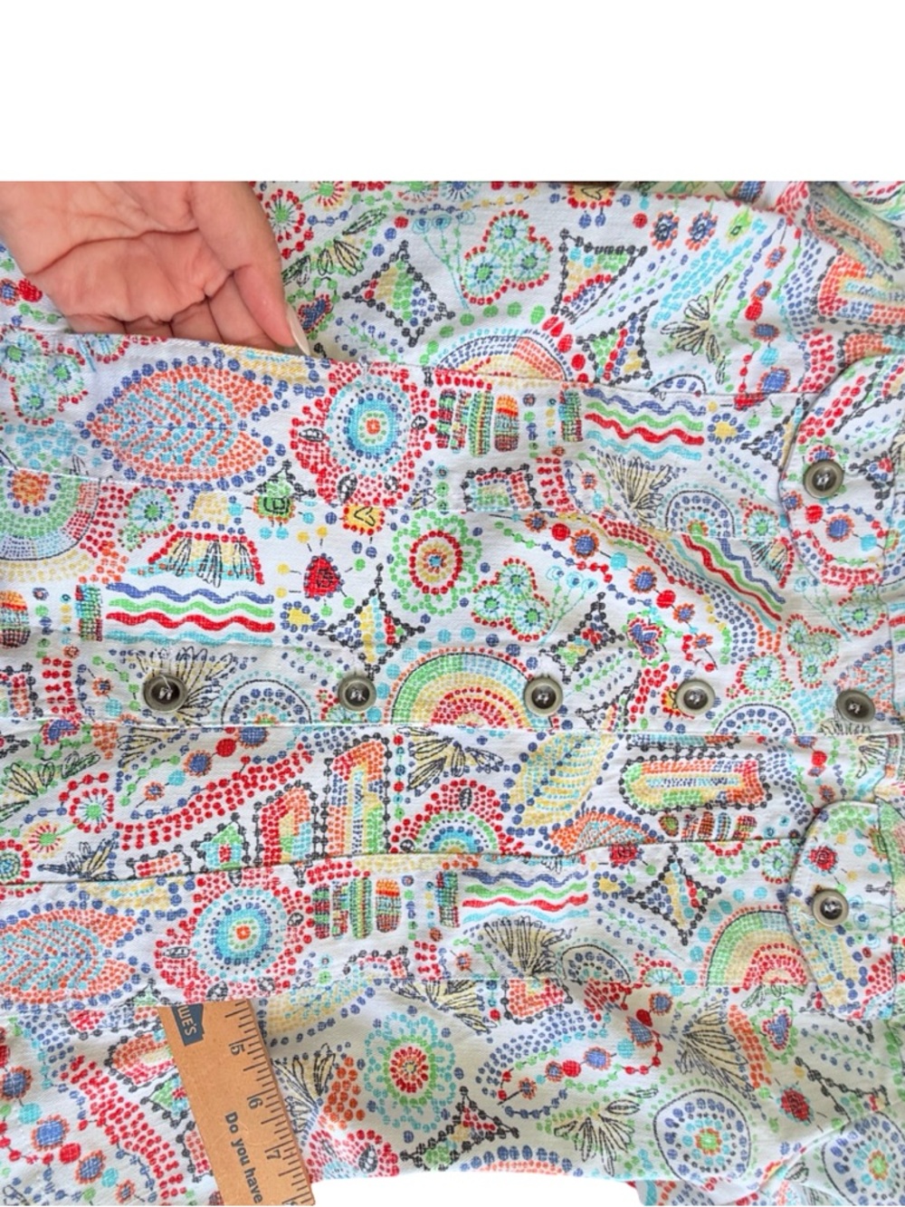 Ruby Rd. Multicolor  Button‑Front Shirt – Size - Picture 8 of 14